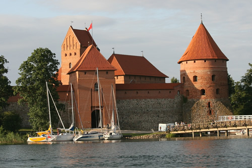 负担得起的立陶宛的城堡