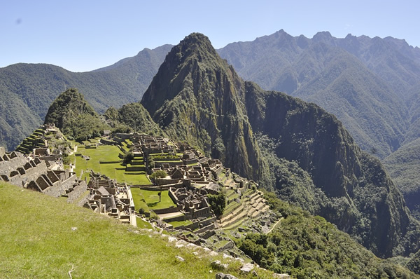 标志性的马丘比丘（Machu Picchu），秘鲁需要大规模远足才能达到