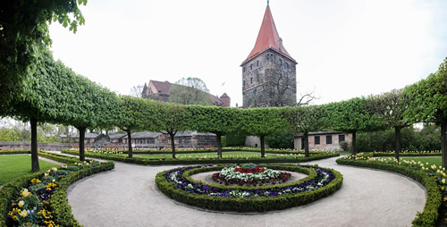 巴伐利亚州的纽伦堡城堡