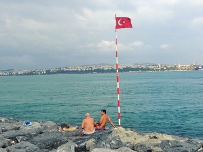 海滨的伊斯坦布尔