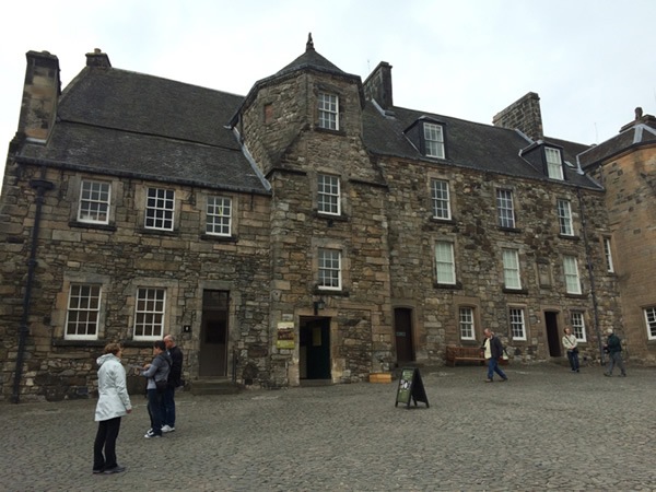 斯特林城堡，斯特林，苏格兰，作者在那里实习