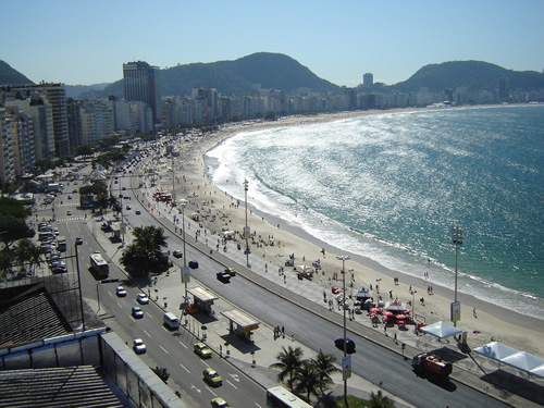 下面是里约热内卢，巴西